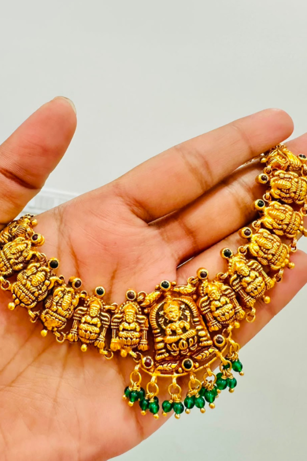 92.5 silver gold plated necklace