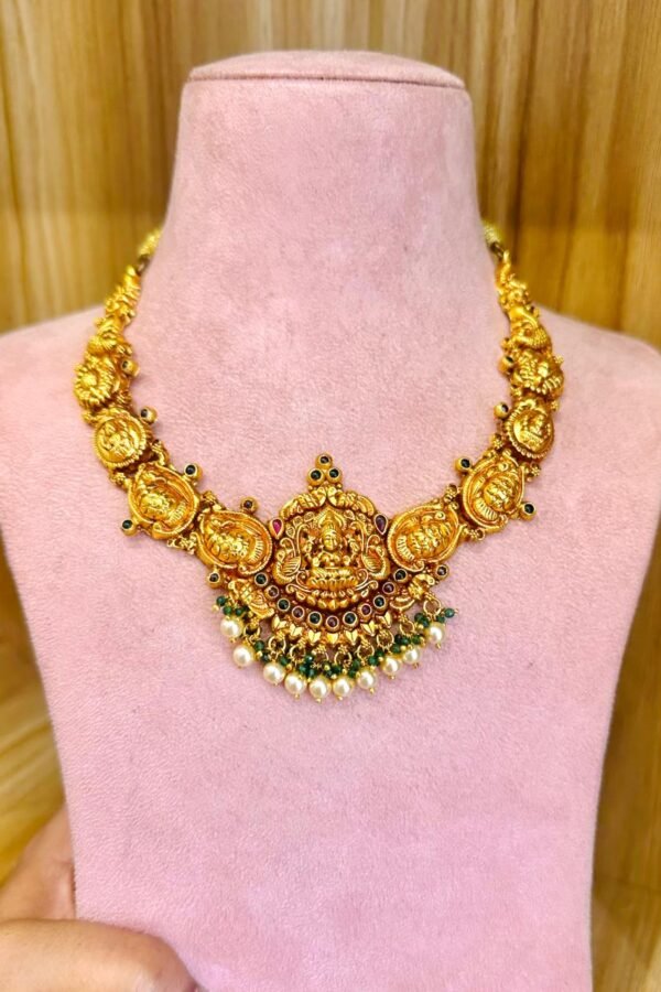 92.5 silver gold plated nagas necklace