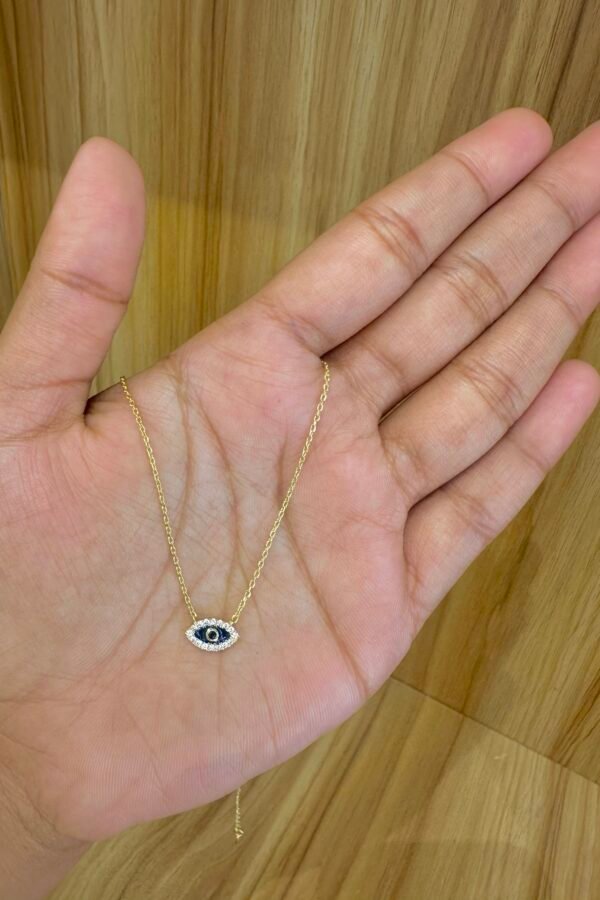 92.5 Silver Light Weight Chain – Gold Polish